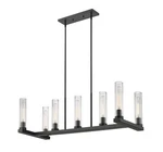 Z-lite 3031-7L-BRZ Beau Linear Chandelier Ceiling Light Bronze Finish. Fixed Price $495.00.