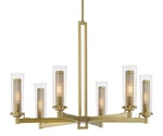 Minka Lavery 2186 Emmerham Light 32"W Chandelier - Brass. Fixed Price $714.00.