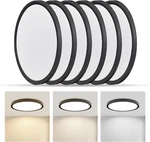 6 Pack 9" Led Flush Mount Ceiling Light 3 Color Options, Ultra-slim Design. Fixed Price $31.99.