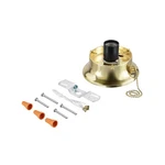 Aspen Creative 22101-06-1, Flush Light 4 7/8" Diameter, Brushed Brass. Fixed Price $22.81.
