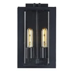 Artcraft Waterville 12" 2-LIGHT Exterior Wall Light, Matte Black AC8790BK. Fixed Price $99.99.