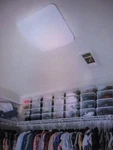 Lithonia Lighting 11 In. Square Low Profile White Integrated Led Flush Mount. Fixed Price $26.95.