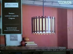 Nib Classy 18" Drum-style Pendant Light W/ Wood & Fabric Shade. Fixed Price $179.95.