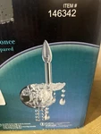 Nib Swarovski Crystal Prisms Spectra Light Wall Sconce Silver Base Lamp 146342. Fixed Price $62.95.