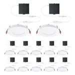 Commercial Electric Pro Value Series Led 4 In Round Adj Color Temp White 12-PK. Fixed Price $195.95.