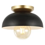 Jonathan Lighting JYL1327 Paulina 9"W Led Flush Mount Ceiling - Black / Gold. Fixed Price $41.06.