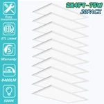 20PC Led 2X4 Flat Panel Ceiling (5000K / 110-277V) Premise Lighting. Fixed Price $909.16.