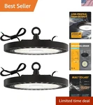 Sunco Ufo Led High Bay Light, 150W, 21000 Lumens 5000K 100-277V Dimmable 0-10.... Fixed Price $143.99.