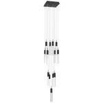 Avenue Original Glacier 13LT 148" Pendant, Black/crystal HF1905-13-GL-BK-C. Fixed Price $2079.00.