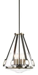 Minka Lavery 3905 Eden Valley Light 22"W Pendant - Smoked Iron / Aged Gold. Fixed Price $527.20.