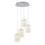 Artika Bubble Cube Pendant Light, 4, Chrome. Fixed Price $70.00.