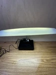 Vintage Retro Push Button Fluorescent Goose Neck Desk Office Lamp Light Electrix. Fixed Price $21.66.