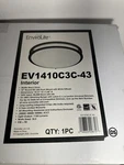 Designers Fountain EV1410C3C 45 W Led Flush Mount Drum Ceiling - Matte Black. Fixed Price $35.00.
