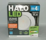 Cooper Lighting Halo Led Retrofit Eyeball Trim RA406930WHR New Box. Fixed Price $24.99.