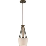 Nuvo Lighting Seneca 1 Mini Pendant Mahogany Bronze 60-5898. Fixed Price $94.98.