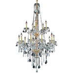 Elegant Lighting V7815G33G/RC Verona Foyer Pendant Gold. Fixed Price $1318.00.