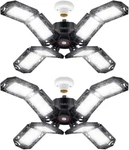 Pack Led Garage Lightsuper Bright Screw E26/E27 Ceiling Shop Work Lamp 2.... Fixed Price $53.88.