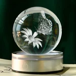 Ifolaina 3D Butterfly Crystal Ball Etched Decor Night Light For Hom.... Fixed Price $24.83.