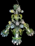 Multicolored Chandelier Of Great Value, Murano, Venice. Fixed Price $2593.14.