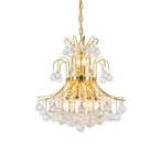 Elegant Lighting V8001D19/RC Toureg 10 19"W Crystal Pendant - Gold. Fixed Price $434.00.