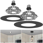 5 And 6 Inch Recessed Can Light Conversion Kit, Ceiling Fixture Upgrade.... Fixed Price $92.76.