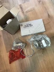 Pottery Barn West Elm Mosaic Glass Pendant Chrome Plug In Light Cord Set. Fixed Price $32.99.