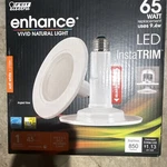 Feit Electric Enhance Led Recessed Downlight Bulb 9.4W 850LM 2700K Dimmable E26. Fixed Price $12.50.