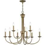 Livex Lighting 42687-48 Estate Chandelier Antique Gold Leaf. Fixed Price $529.96.