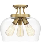Savoy House Octave Light 13" Wide Semi-flush Ceiling Fixture. Fixed Price $225.00.