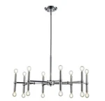 Monteaux Lighting 16 Chandelier Chrome Finish DC-C4740. Fixed Price $135.00.
