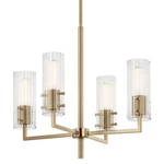 Kichler 52678 Velestino 4 Light 21"W Chandelier - Bronze. Fixed Price $423.99.