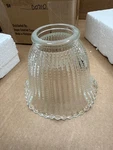 Aspen Creative 23164-4 Clear Beaded Ceiling Fan Replacement Glass Pack. Fixed Price $21.00.