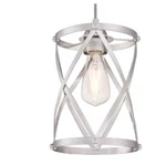 Westinghouse 6362300 Isadora 1-LIGHT Brushed Nickel Mini Hanging Pendant. Fixed Price $29.71.