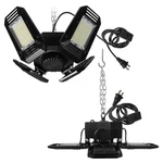 Maxlite Led Garage Light With Cord, 54W 120V, 5000K, Black Finish. Fixed Price $39.09.