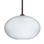 Besa Lighting Pape 10 Stem Pendant, Bronze/white 1TT-491207-LED-BR. Fixed Price $535.50.