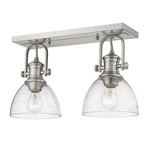 Golden Lighting 3118-2SF-SD Hines 18"W Semi-flush Linear Grey. Fixed Price $239.99.