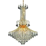 Elegant Lighting Toureg 35" 16 Royal Crystal Chandelier. Fixed Price $1334.00.