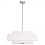 Livex Lighting 50875-91 Meridian Brushed Nickel Pendant. Fixed Price $399.90.