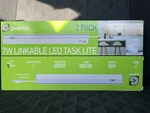 4 Pack Greenlite 7W Linkable Led Task Light 12" Bright White New. Fixed Price $22.99.
