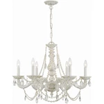 Crystorama 5026-AW-CL-I Paris Market Chandelier Antique White. Fixed Price $659.02.