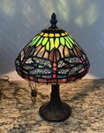 Dale Tiffany Dragonfly Table Lamp 11 H X 8 W Stunning Euc. Fixed Price $175.00.