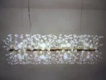Edislive Calzada 12-LIGHT Gold Crystal Dandelion Chandelier For Dining Room. Fixed Price $161.46.