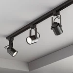 Pro Track Layna Linear 3-LIGHT Black Led Bullet Ceiling Or Wall Kit. Fixed Price $119.95.