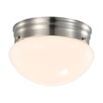 Nuvo 62-1564 Round Led 12W 7IN Flush Mount 3000K Brushed Nickel Frosted Glass. Fixed Price $37.99.