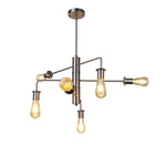 Chloe Lighting Transitional-style Brushed Nickel 6 Large Pendant 23" Wide. Fixed Price $77.67.