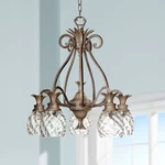 Hinkley Plantation 22 1/2" Bronze 5-LIGHT Pineapple Glass Chandelier. Fixed Price $849.15.
