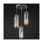Lmqnine 3 Chrome Pendant Lighting Modern Light, Mini Crystal Ch.... Fixed Price $180.01.
