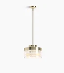 Kohler Purist 12-1/2 In. Two-light Pendant K-27265-PE02-AFL Vibrant French Gold. Fixed Price $500.00.