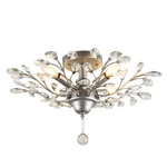 Seol-light 24.5" Dia 4-LIGHT Frozen Crystal Branch Close To Ceiling Sil.... Fixed Price $138.99.