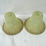 Hanging Light Shade Glass Mottled Look W Rope Design Quorum Bathroom Set Of 2. Fixed Price $20.99.